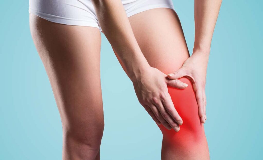 EMF-Styler Mukulatur aufbauen Knie Oberschenkel