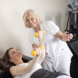 Kollagen Arm Curls gegen schlaffe Oberarme